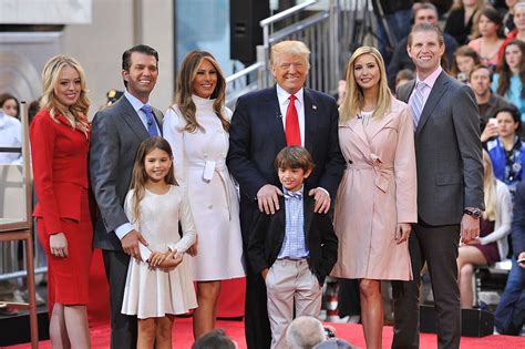 Donald Trump's 5 Children and 10 Grandchildren .